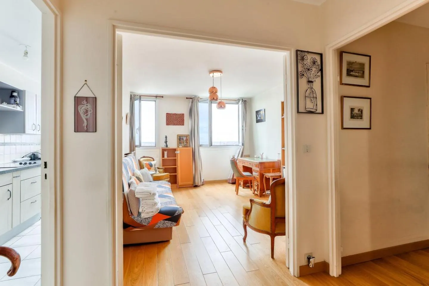 Apartamento 1Br Flat View On Eiffel Tower And Sacre-Coeur París