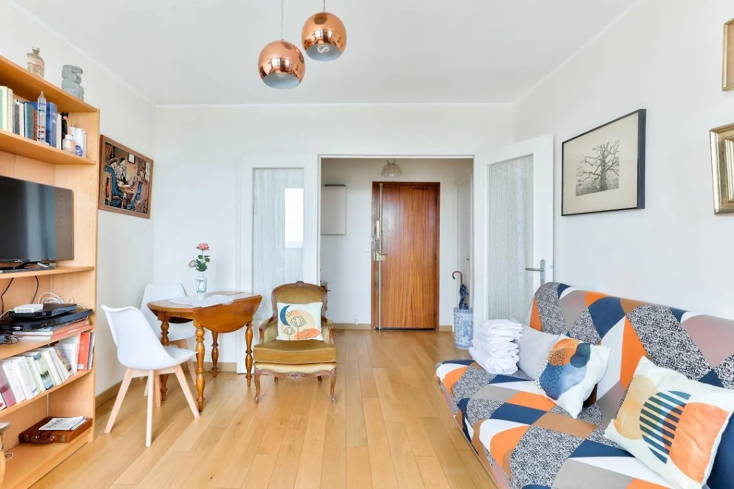 شقة 1Br Flat View On Eiffel Tower And Sacre-Coeur باريس فرنسا