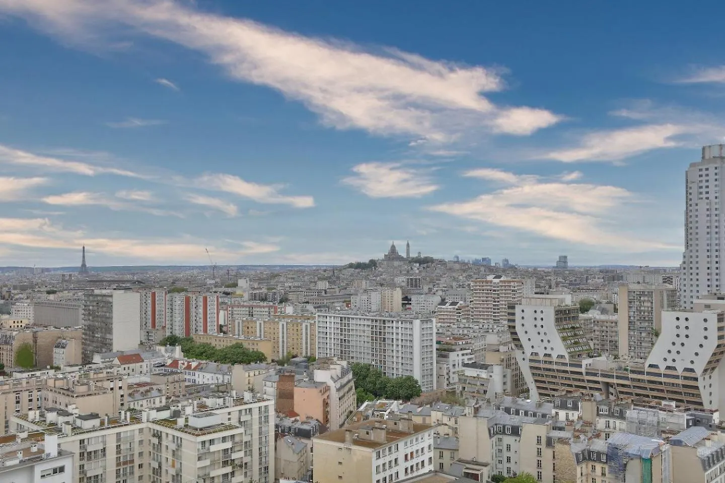 شقة 1Br Flat View On Eiffel Tower And Sacre-Coeur باريس